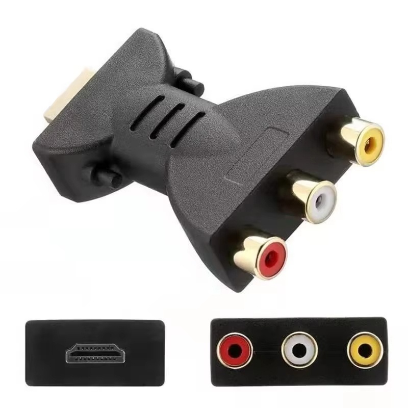 Composite Rca Cable - Full HD 1080P RCA AV To