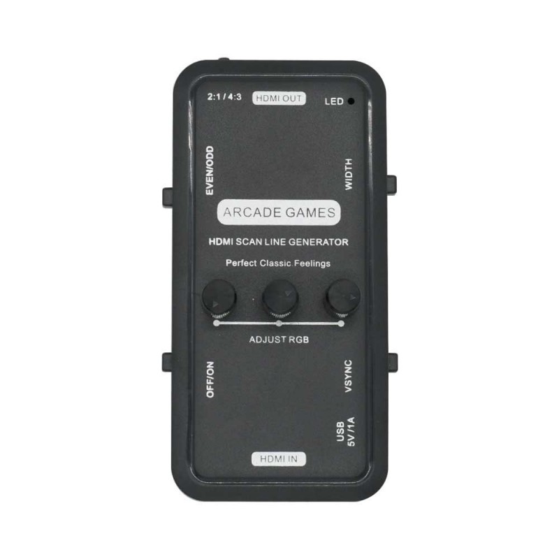 Retro Gaming Emulator - HDMI Scanline Generator Portable Audio Video