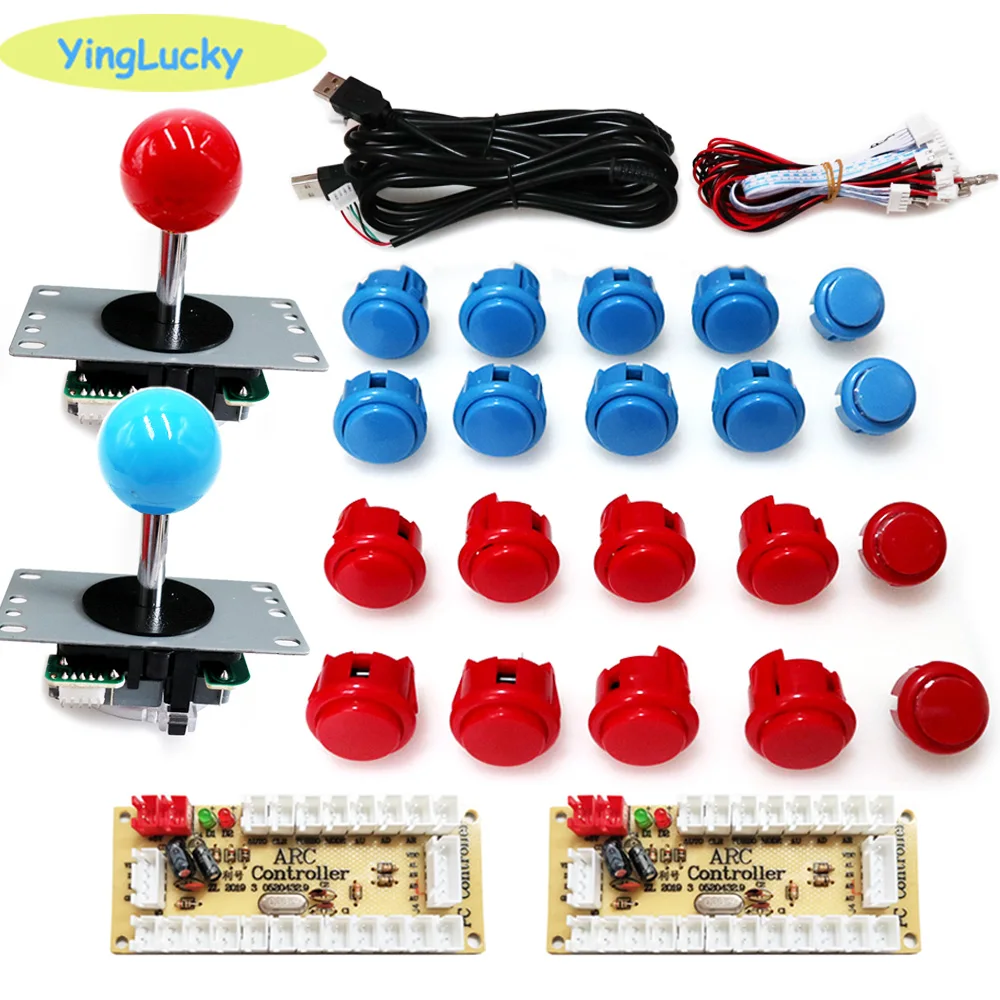 Arcade 2 Player Zero Delay Kit - Arcade Stick Joystick ulasan dan harga