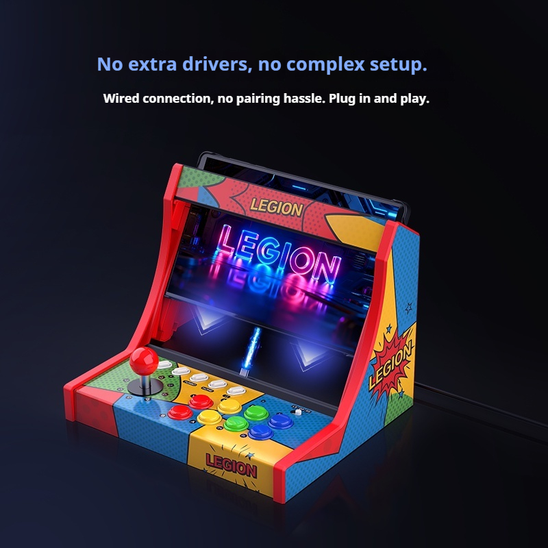 Lenovo Legion Arcade Dock for  - Arcade Stick Joystick ulasan dan harga