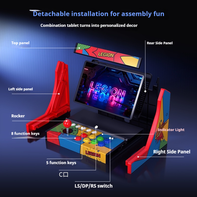 Lenovo Legion Arcade Dock for  - Arcade Stick Joystick ulasan dan harga