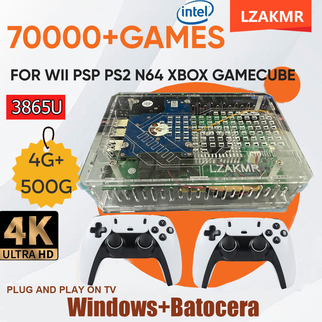 Retro U9 PRO Game Console 500G - Retro Gaming Batocera ulasan dan harga