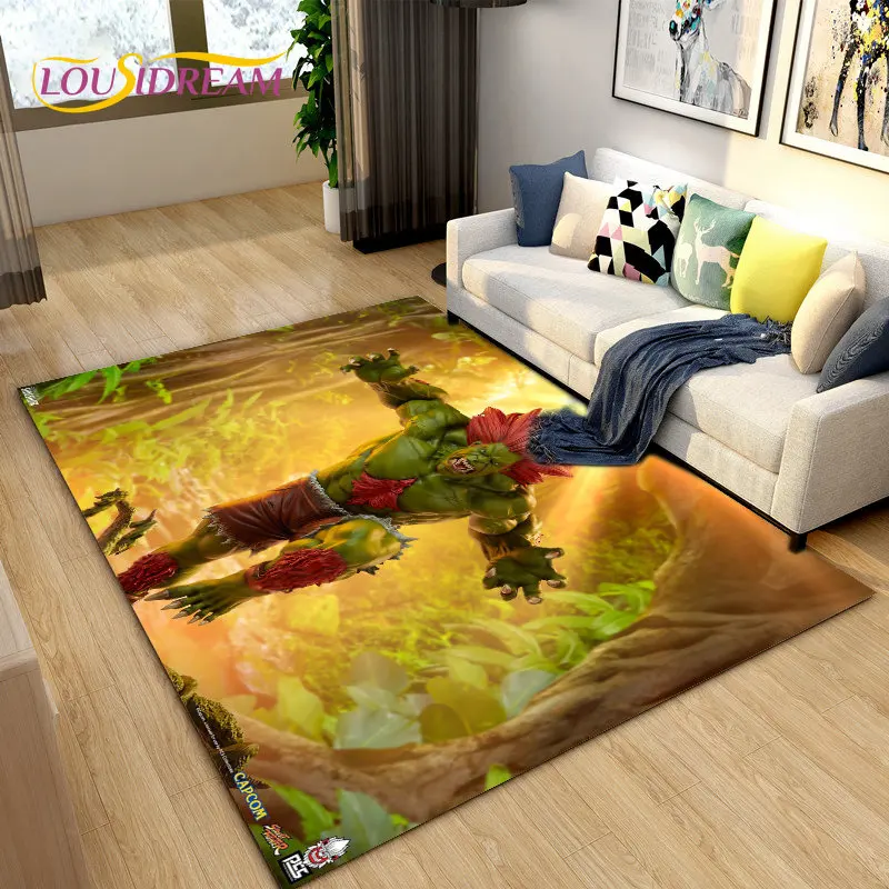 Retro Game Street Fighter Game - Retro Gaming Rug ulasan dan harga