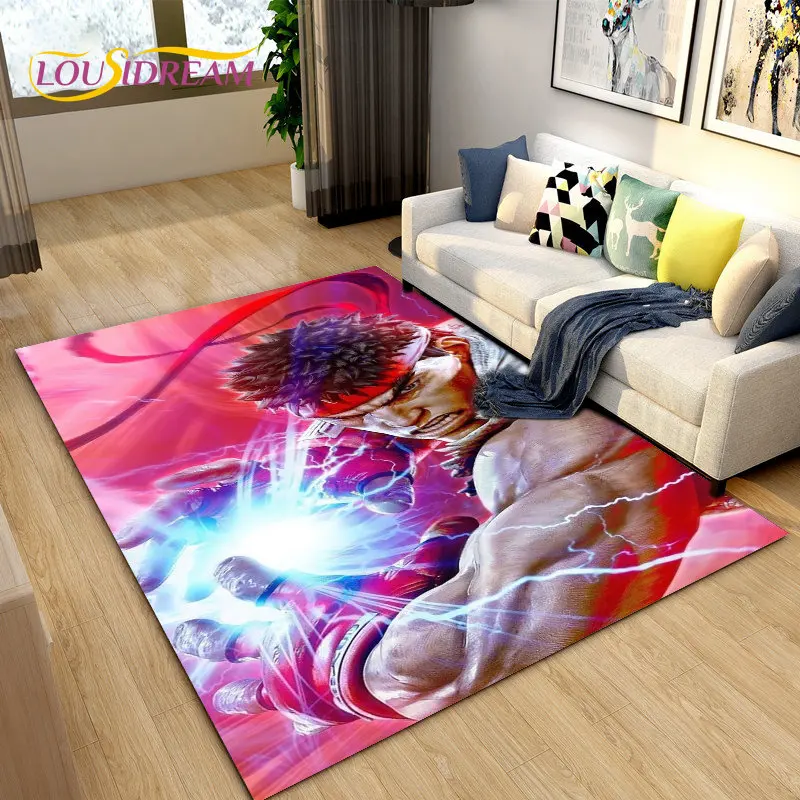Retro Game Street Fighter Game - Retro Gaming Rug ulasan dan harga