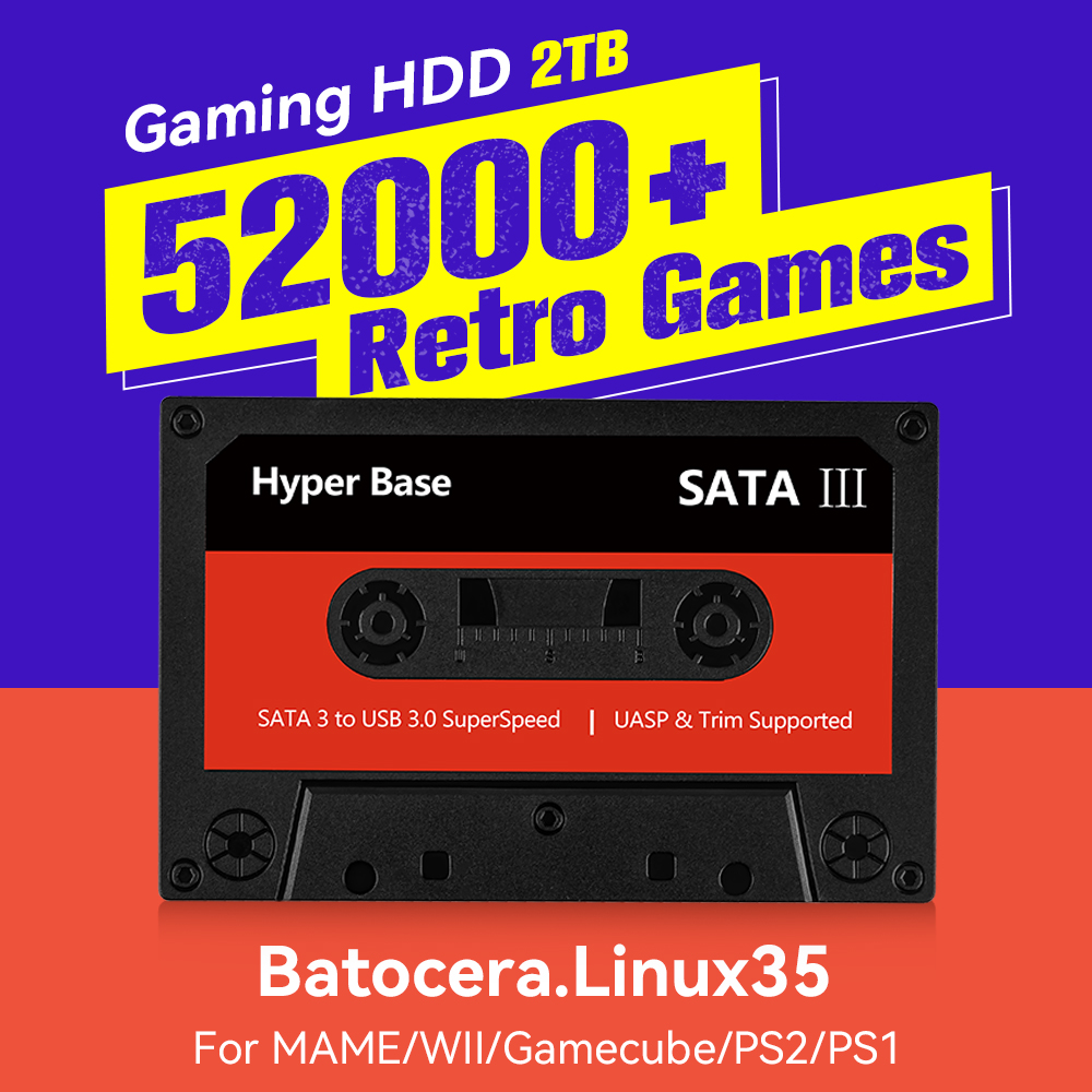 Batocera 500GB/2TB Retro Game  - Retro Gaming Batocera ulasan dan harga