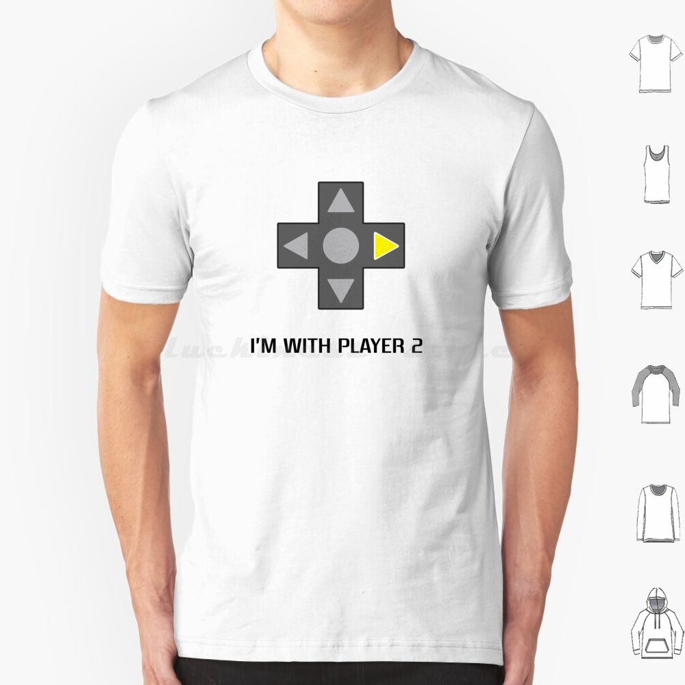 I'm With Player 2 T Shirt Big  - Retro Gaming Gamestop ulasan dan harga
