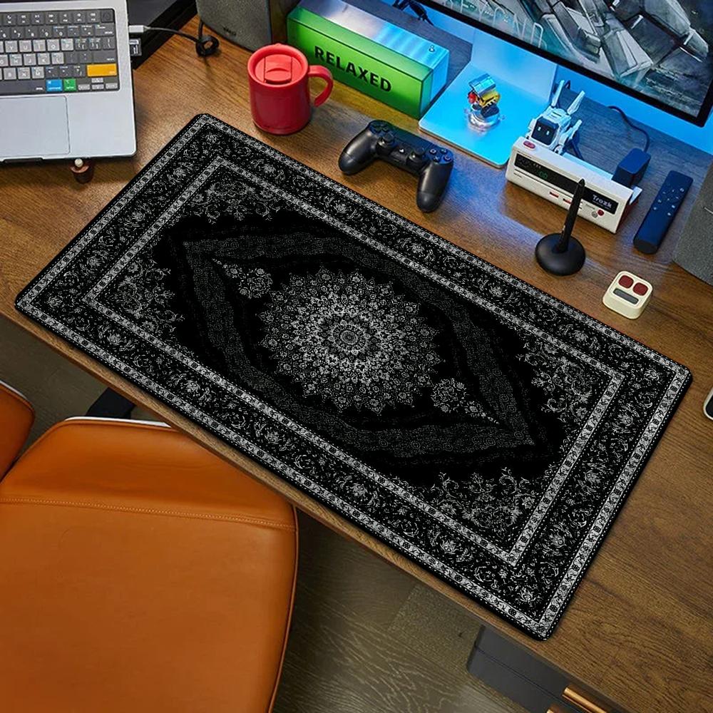New Black Persian Carpet Myste - Retro Gaming Rug ulasan dan harga
