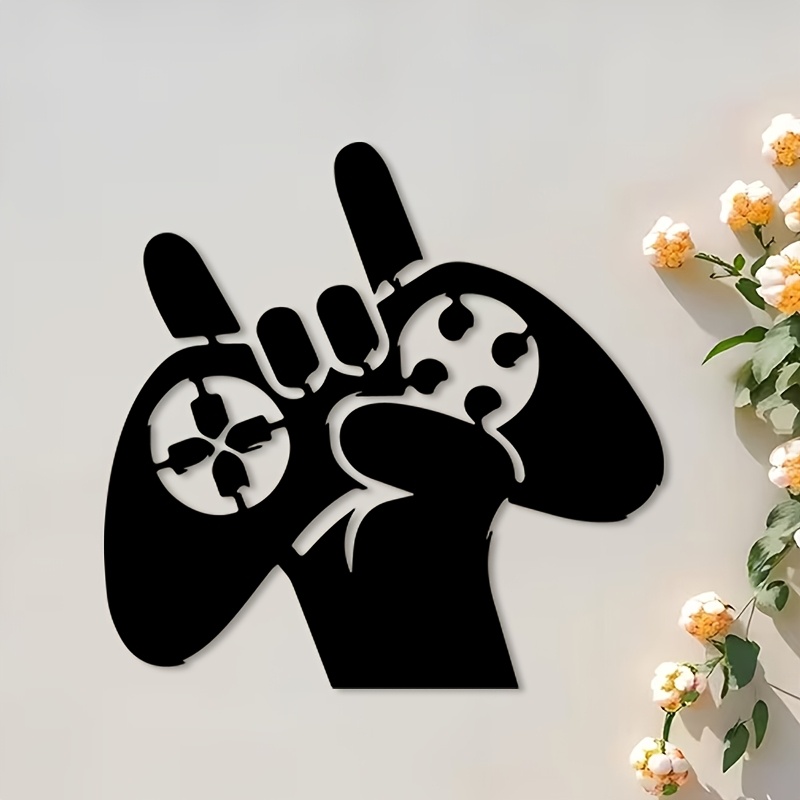 Retro Gaming Hand Metal Wall A - Retro Gaming Gifts ulasan dan harga