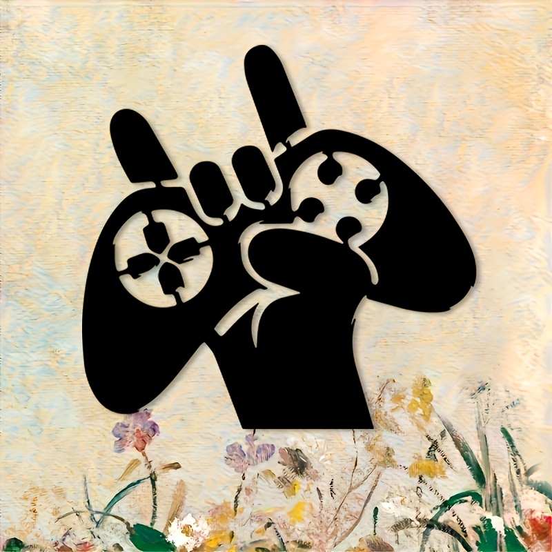 Retro Gaming Hand Metal Wall A - Retro Gaming Gifts ulasan dan harga