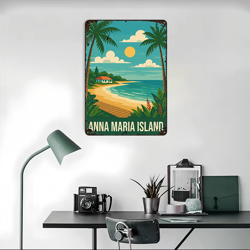 Anna Maria Island Travel Metal - Retro Gaming Island ulasan dan harga