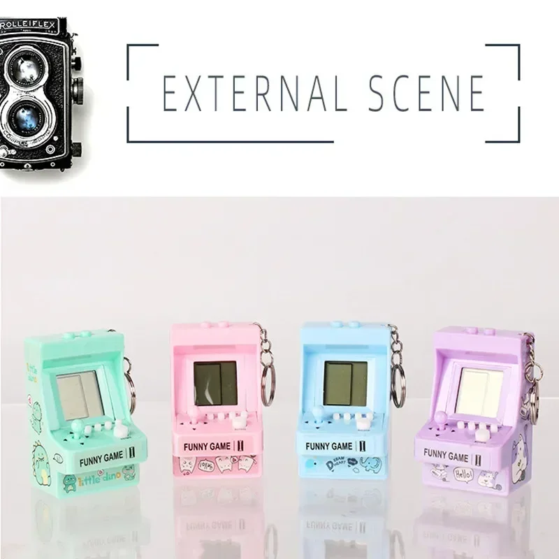 Portable Mini Pocket Keychain  - Retro Gaming Keychain ulasan dan harga