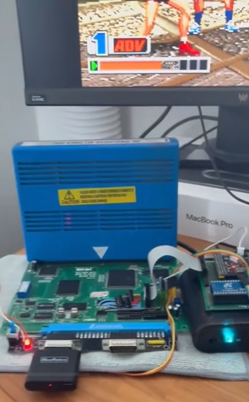 Neo Geo MV1C HDMI Mod Kit Digi - Arcade Button Kit ulasan dan harga