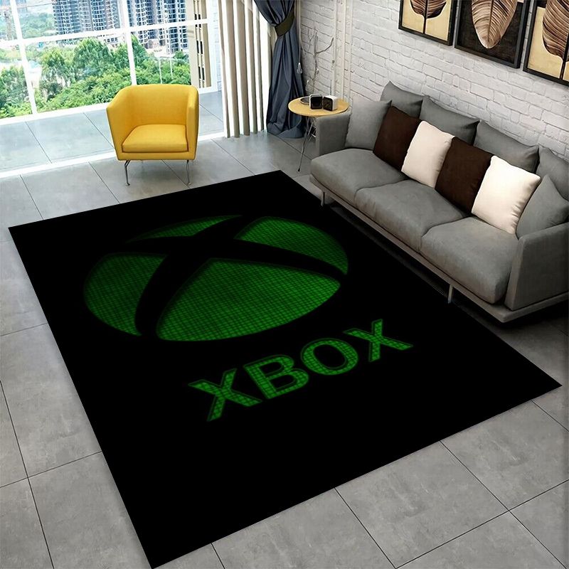 retro Xbox Gaming Gamer Logo C - Retro Gaming Rug ulasan dan harga