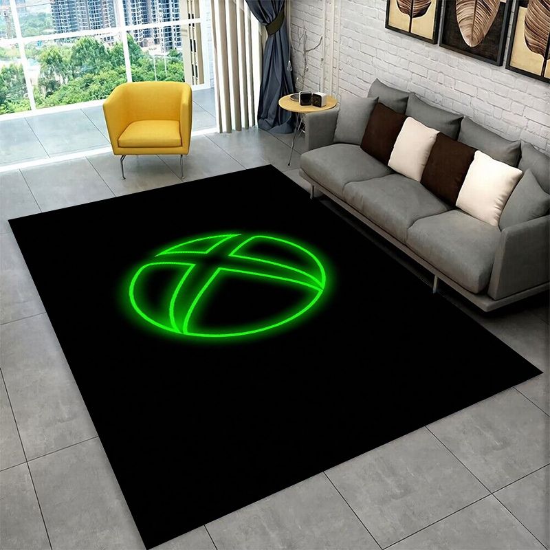 retro Xbox Gaming Gamer Logo C - Retro Gaming Rug ulasan dan harga