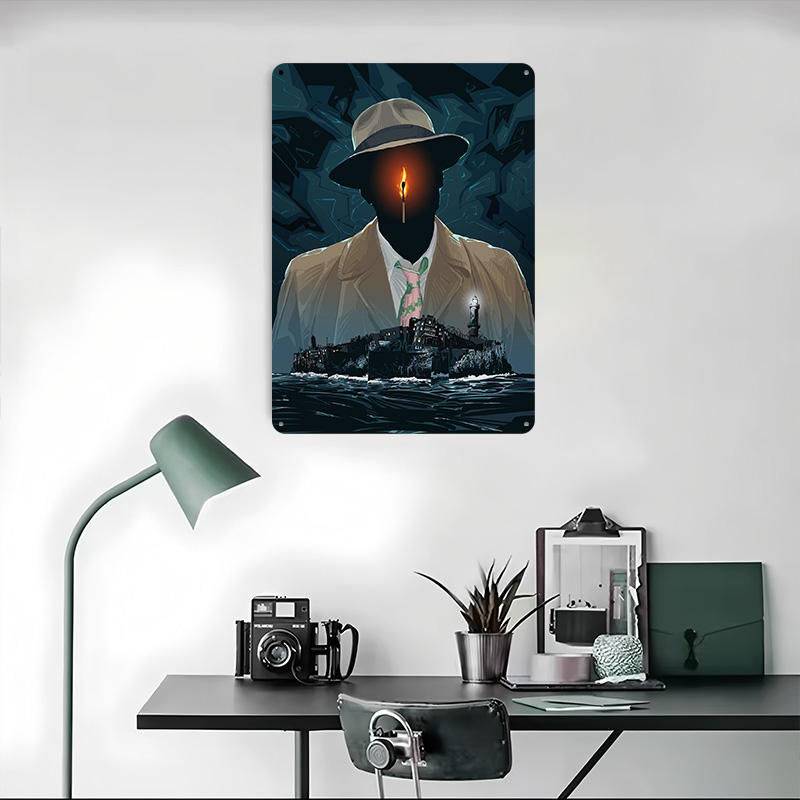 The Island Printed Poster Cust - Retro Gaming Island ulasan dan harga