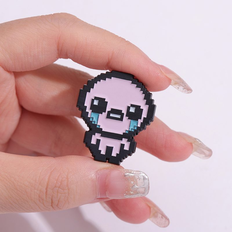 The Binding of Isaac Cry Brooc - Retro Gaming Gifts ulasan dan harga