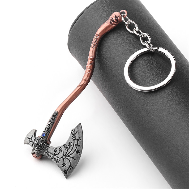 Punk Fashion Jewelry God Of Wa - Retro Gaming Keychain ulasan dan harga