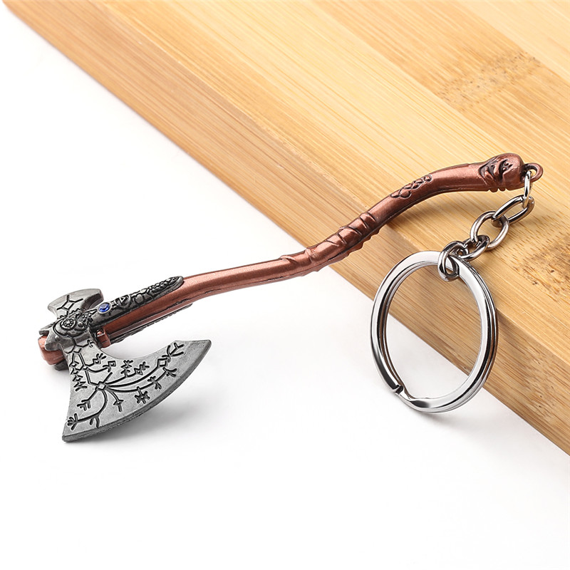 Punk Fashion Jewelry God Of Wa - Retro Gaming Keychain ulasan dan harga