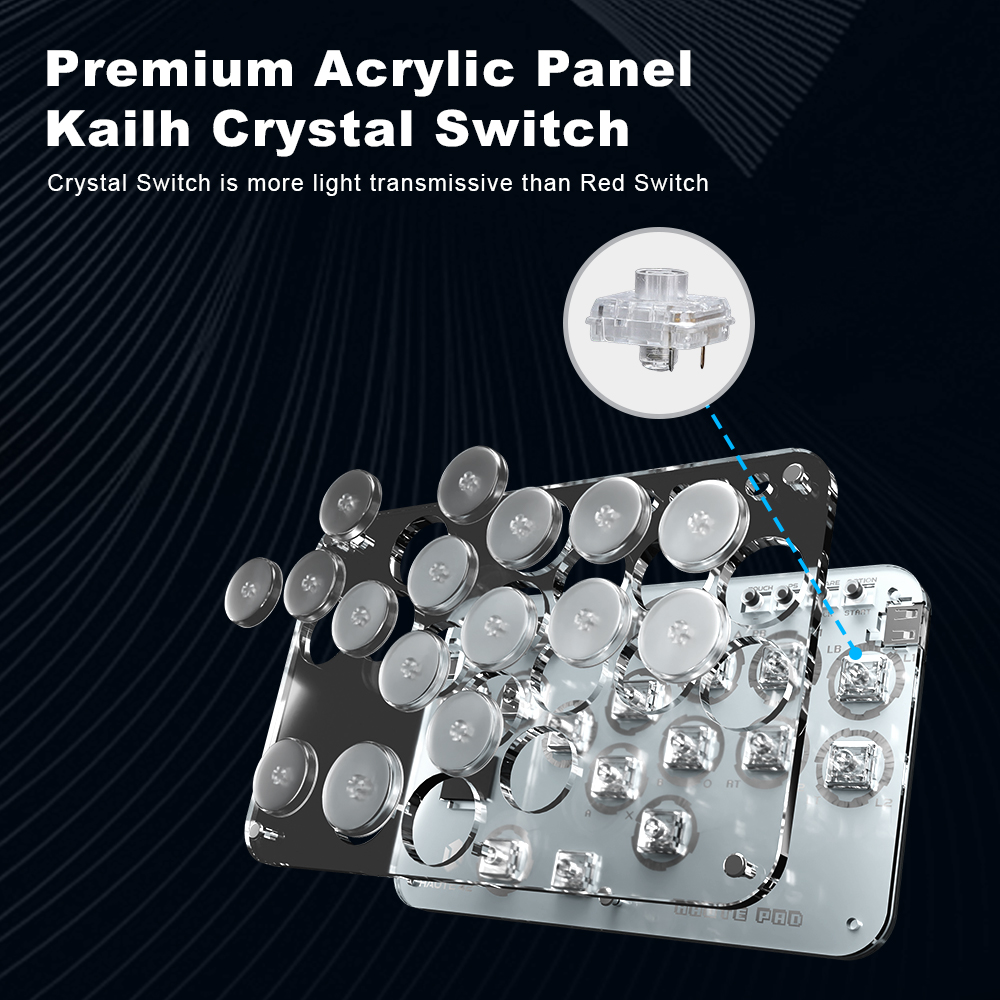 Haute42 Arcade Joystick Hitbox - Arcade Stick Joystick ulasan dan harga