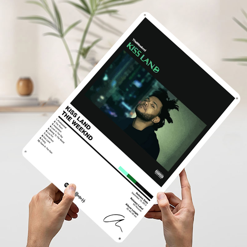 The Weeknd - Kiss Land Tinplat - Retro Gaming Island ulasan dan harga