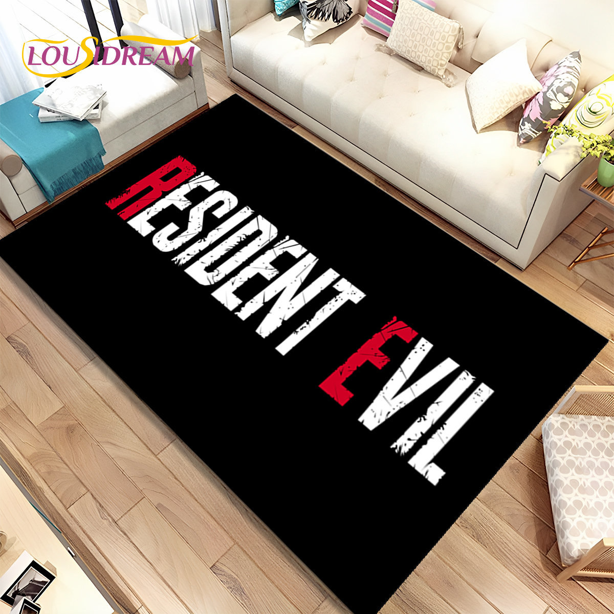3D R-Resident Evil Games Gamer - Retro Gaming Rug ulasan dan harga