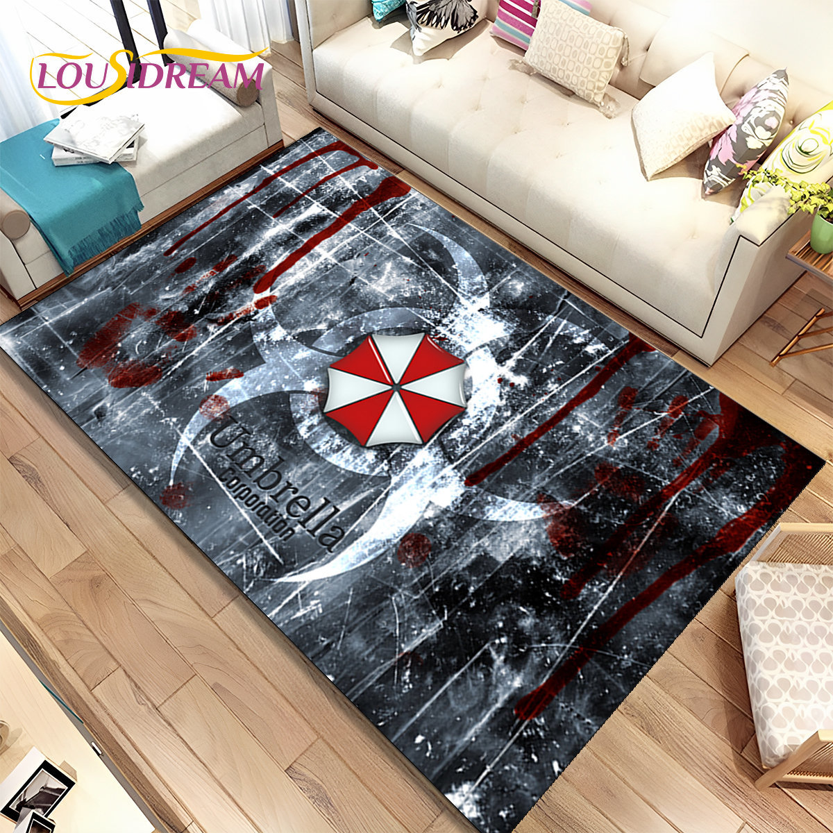 3D R-Resident Evil Games Gamer - Retro Gaming Rug ulasan dan harga