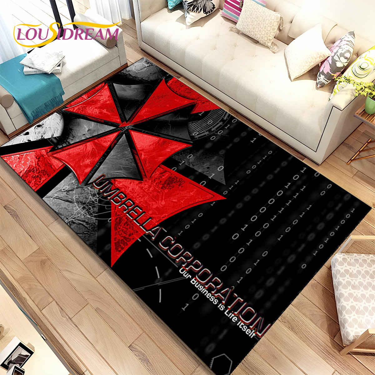 3D R-Resident Evil Games Gamer - Retro Gaming Rug ulasan dan harga
