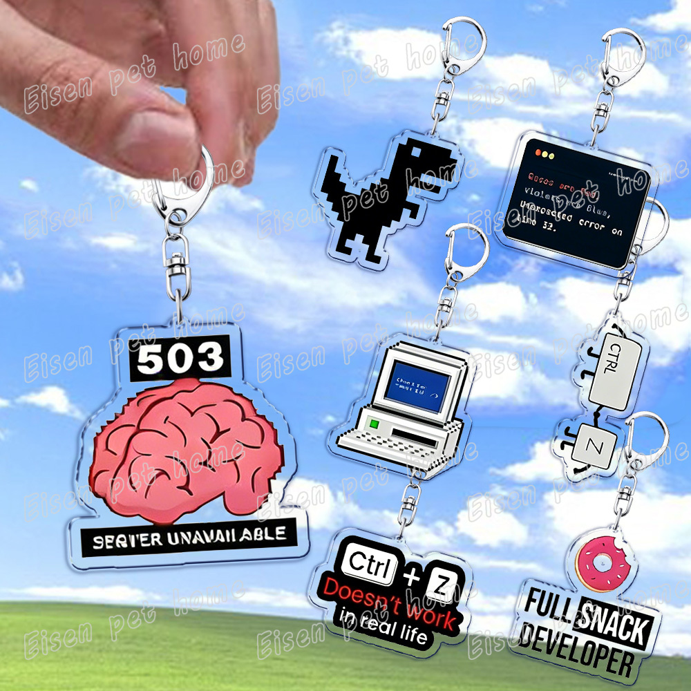 Funny XP 98 Window 10 Computer - Retro Gaming Keychain ulasan dan harga