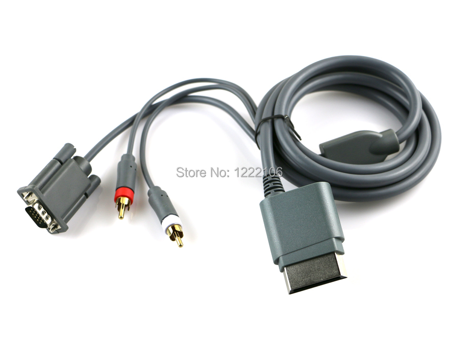 1PC For XBOX 360 HD High Defin - Composite Rca Cable ulasan dan harga