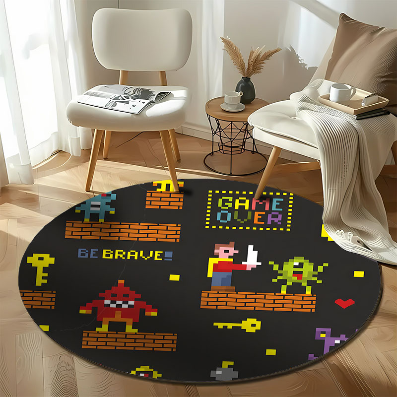 Free shipping! Pixelated Retro - Retro Gaming Rug ulasan dan harga