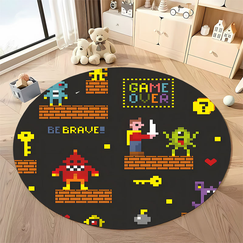 Free shipping! Pixelated Retro - Retro Gaming Rug ulasan dan harga
