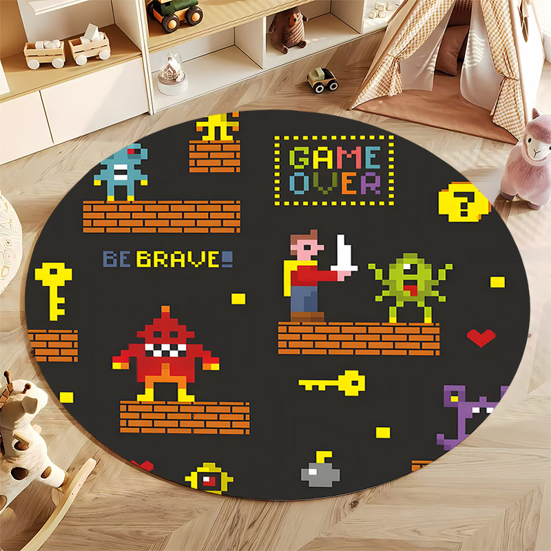 Free shipping! Pixelated Retro - Retro Gaming Rug ulasan dan harga