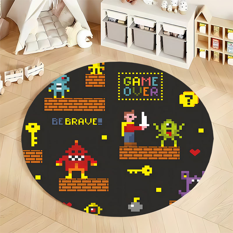 Free shipping! Pixelated Retro - Retro Gaming Rug ulasan dan harga