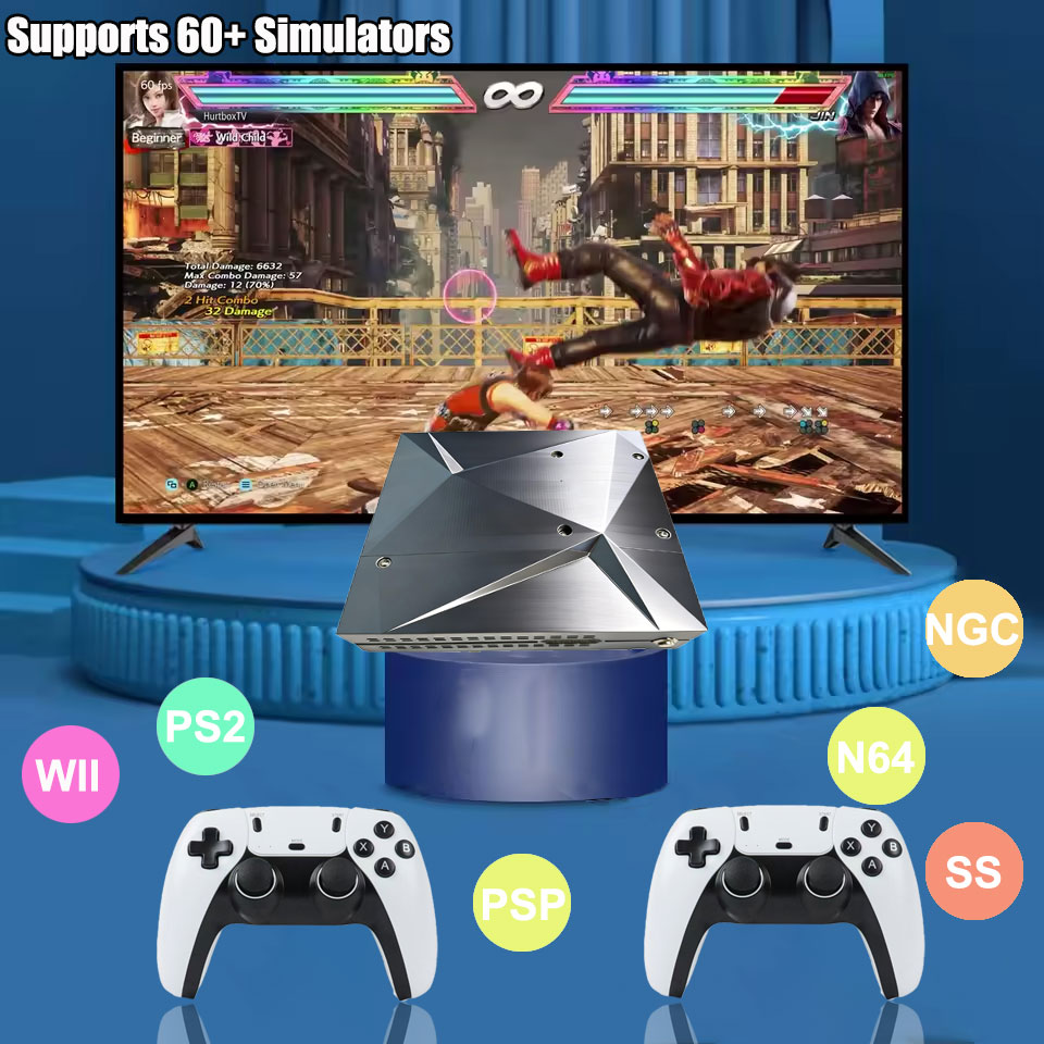 P88 Retro Game Console 2TB HDD - Retro Gaming Batocera ulasan dan harga