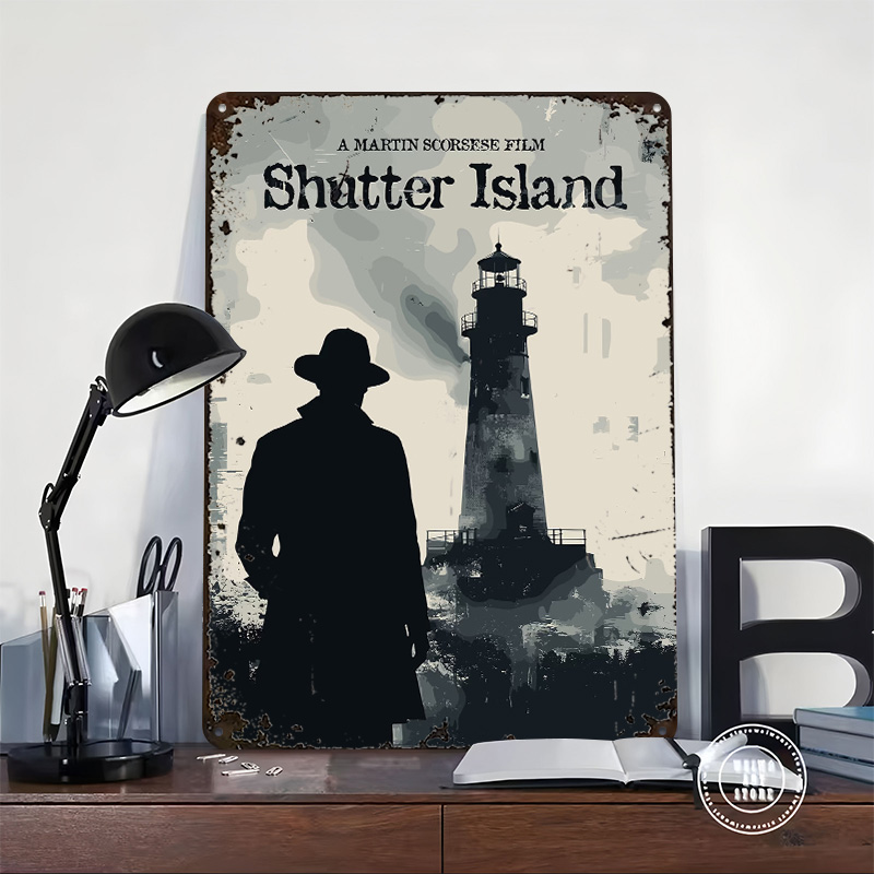 Shutter Island Movie Printed P - Retro Gaming Island ulasan dan harga