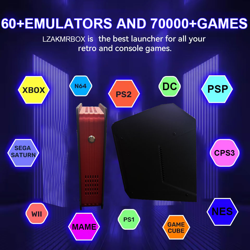X4 Retro Family Video Game Con - Retro Gaming Batocera ulasan dan harga