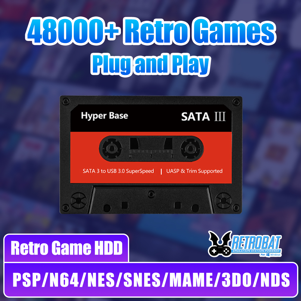 Batocera 500G Game Hard Drive  - Retro Gaming Batocera ulasan dan harga