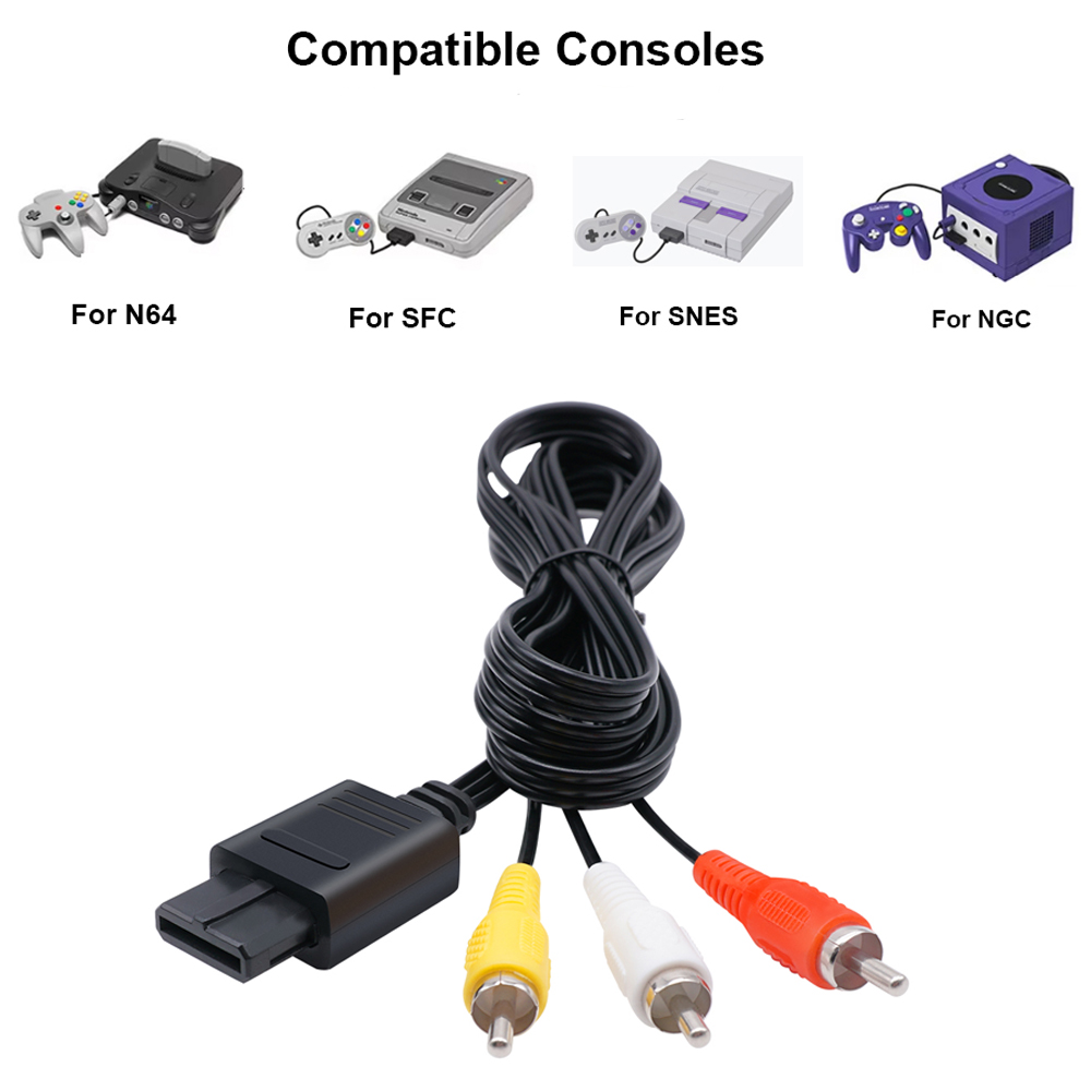 LinkRetro Black AV Composite C - Composite Rca Cable ulasan dan harga