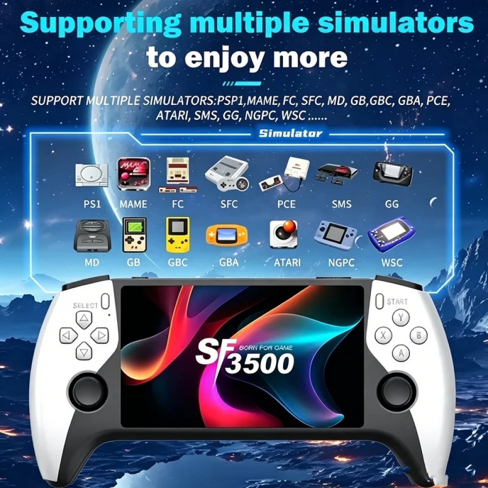 SF3500 5 inch Handheld Game Co - Retro Gaming Gifts ulasan dan harga